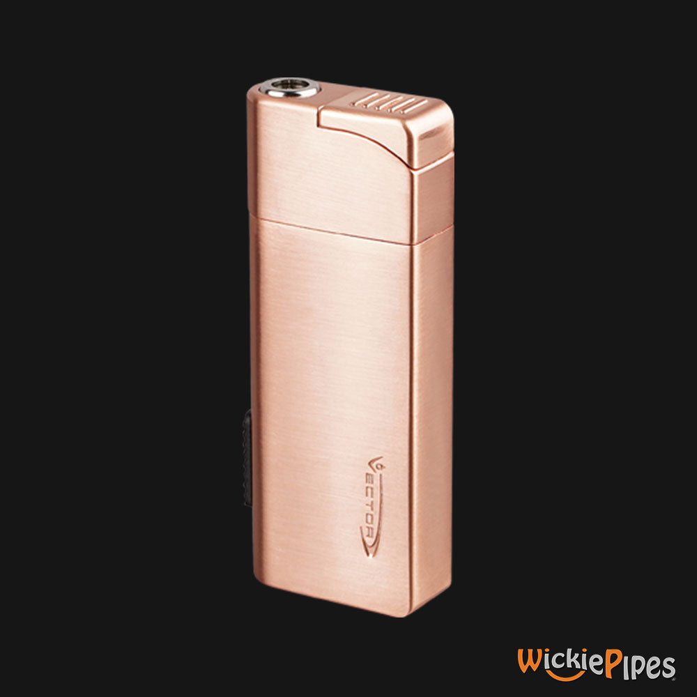 Vector - Optimus Lighter Copper Gold Satin Side Left - WickiePipes