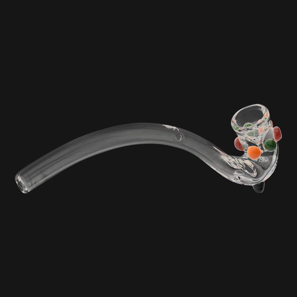 Mathematix Glass - Rasta Marbles 8 Inch Gandalf Glass Pipe