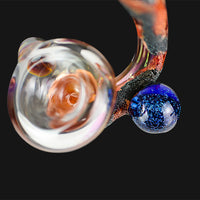 Thumbnail for Cherry Glass - Mini Marble - Lava Patina Sherlock Pipe