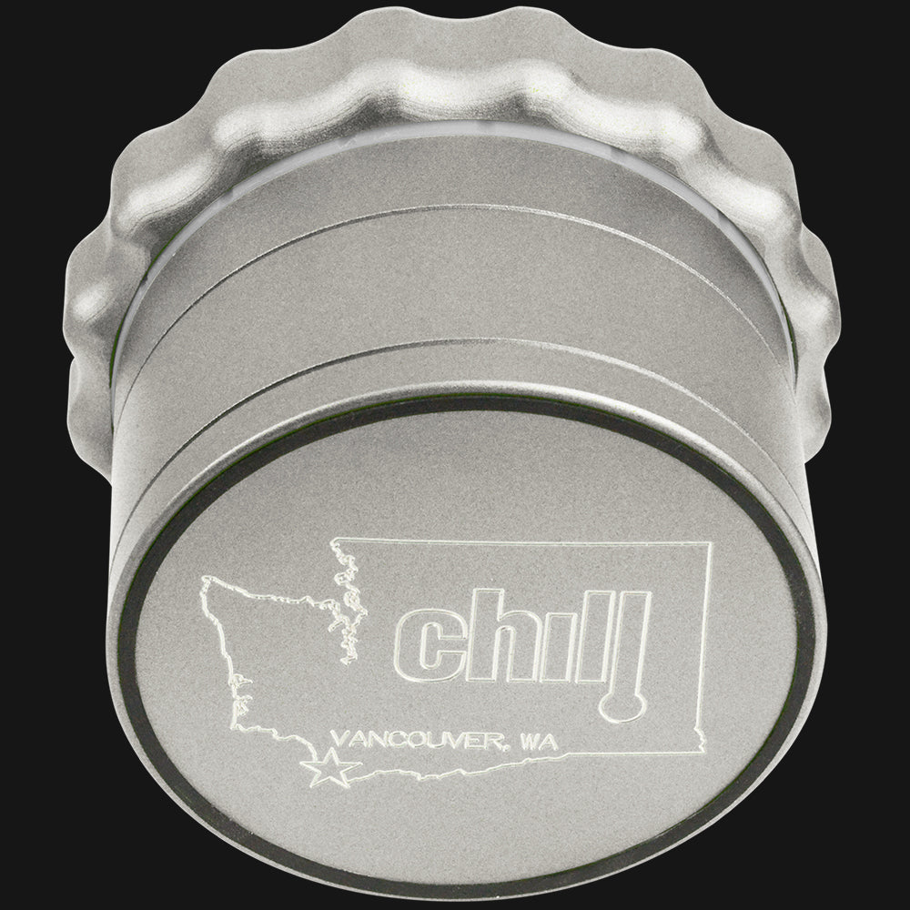 Chill Gear - Herb Grinder - Silver