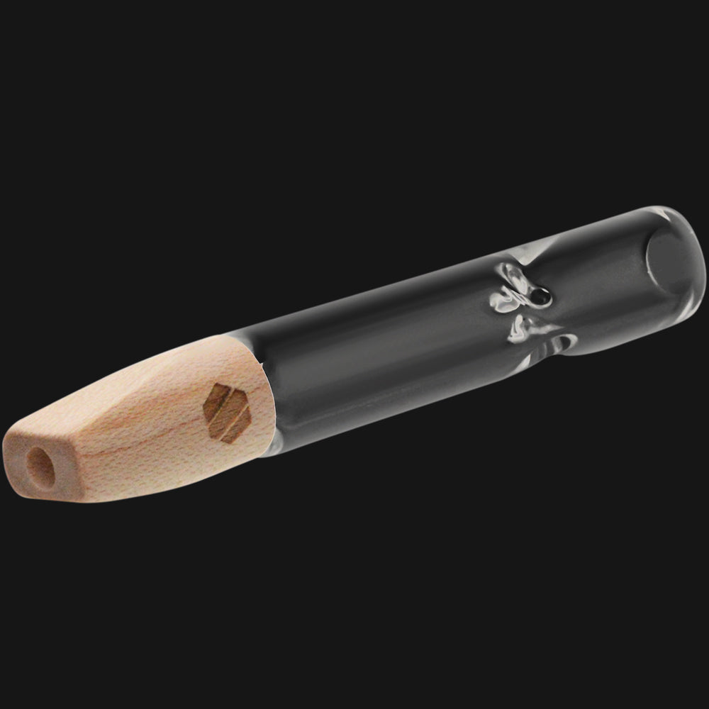 Elevate Accessories - Mini Hitter Glass Pipe Maple - Clear