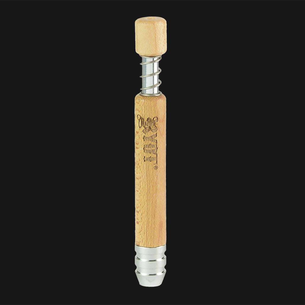 RYOT - Spring Eject 3-Inch Wood One Hitter Pipe Hand Pipes RYOT.