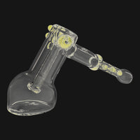 Thumbnail for Mathematix Glass - Illuminati Swirl UV Reactive Glass Hammer Bubbler