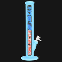 Thumbnail for Trailer Park Boys - Silibong 14-Inch Silicone Straight Tube Water Pipe